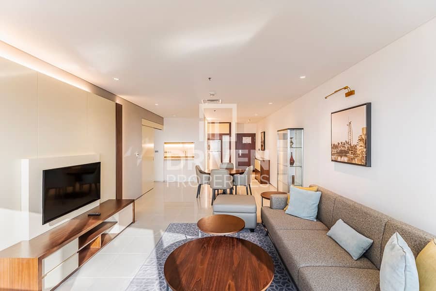 位于谢赫-扎耶德路，公园广场大楼 2 卧室的公寓 155000 AED - 12871442