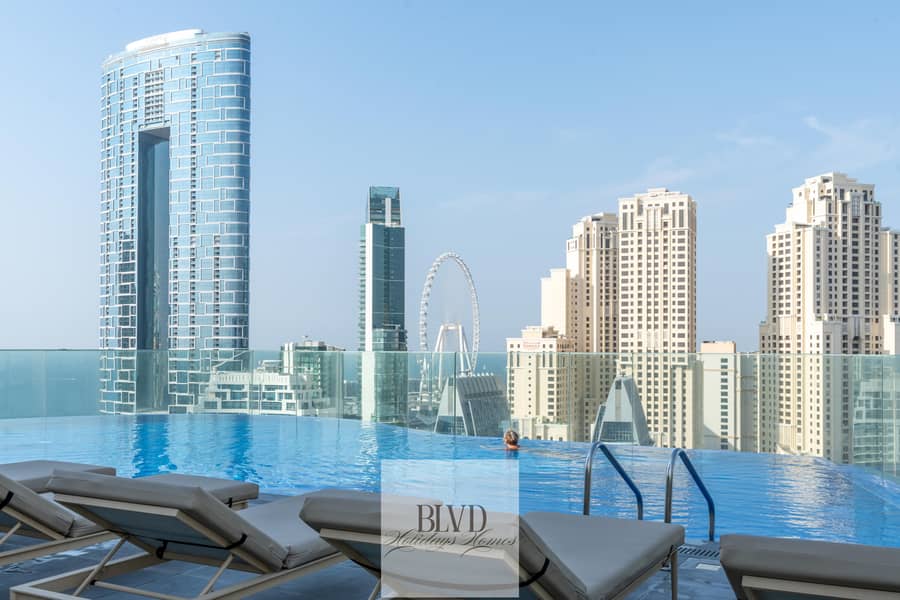 BLVD | Iconic Marina Views w/ Rooftop Pool & Sauna