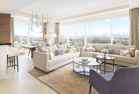 3 Bedroom Hotel Apartment for Rent in Bur Dubai, Dubai - Sofitel Three Bedroom - 4 (Living Area). jpg