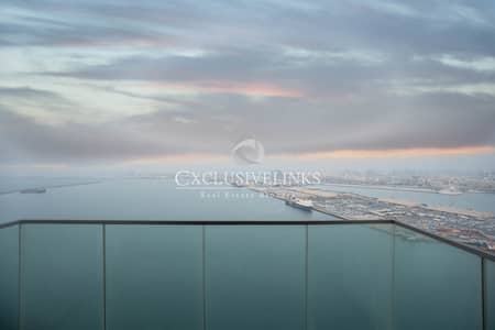 3 Bedroom Flat for Rent in Dubai Maritime City, Dubai - Sea View | High Floor | 3 Bedroom Apartment