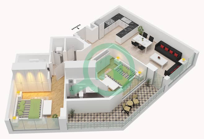 Unit 06 Floor 2-7 Unit 06 Floor 2-7