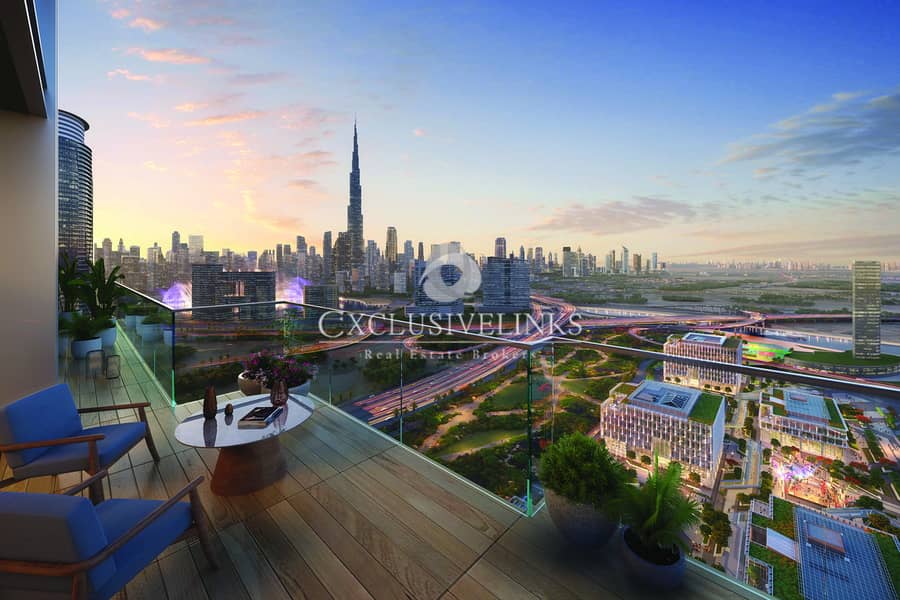 位于迪拜设计区，设计区，B座 1 卧室的公寓 2276000 AED - 12874174