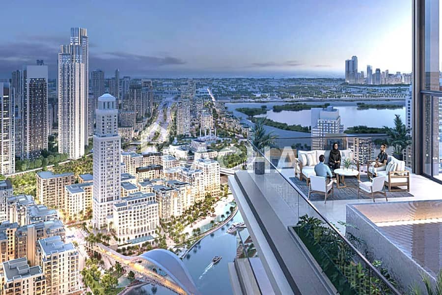 Квартира в Дубай Крик Харбор，Крик Вотерс 2, 3 cпальни, 4500000 AED - 12874524