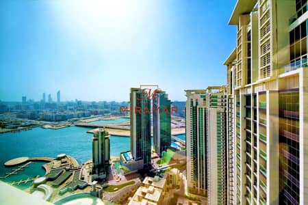 2 Bedroom Apartment for Rent in Al Reem Island, Abu Dhabi - marina blue view 2. jpg