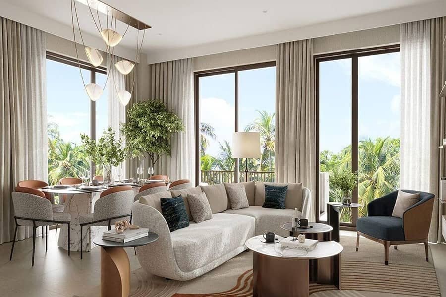 位于迪拜溪港，雪松公寓，溪滩雪松 3 号楼 1 卧室的公寓 1533888 AED - 12874612