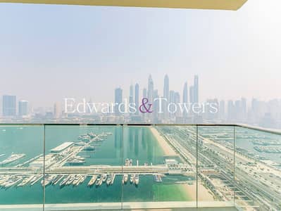 2 Bedroom Apartment for Sale in Dubai Harbour, Dubai - Fully Upgraded | High Floor | Stunning MarinaViews