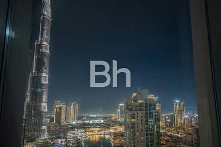 2 Bedroom Flat for Sale in Downtown Dubai, Dubai - Fully Furnished | Burj Khalifa Views | Vacant