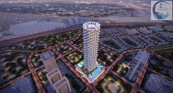 شقة 1 غرفة نوم للبيع في قرية جميرا الدائرية، دبي - Exterior Royale 4. jpg