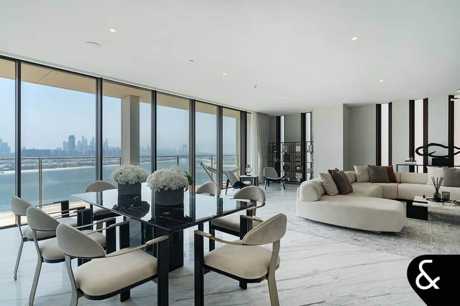 Exclusive - Dual Palm + Sea Views - Vacant