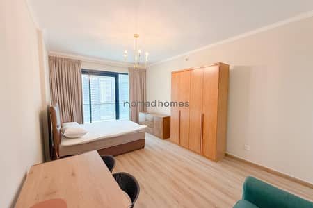 Studio for Rent in Jumeirah Lake Towers (JLT), Dubai - UPGRADED | LAKE VIEW | BALCONY | CHILLER FREE