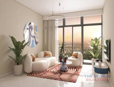 阿尔弗雷德街区， 迪拜 单身公寓待售 - Living. jpg
