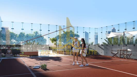 Studio for Sale in Jumeirah Village Triangle (JVT), Dubai - ESSENL1FE_padel court. jpg