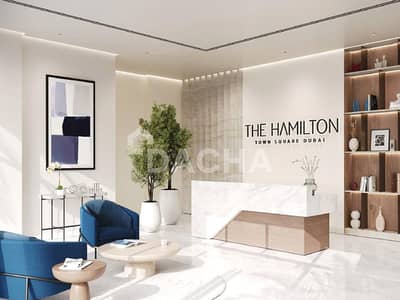 城市广场， 迪拜 2 卧室单位待售 - 位于城市广场，The Hamilton 2 卧室的公寓 1510000 AED - 12876825