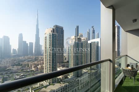 1 Bedroom Apartment for Rent in Business Bay, Dubai - Managed | Burj Khalifa View | Avail 22nd November