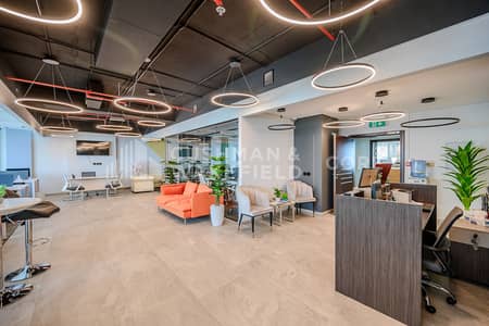 Office for Rent in Dubai Media City, Dubai - Combined Fitted Office | Prime Location | DED License