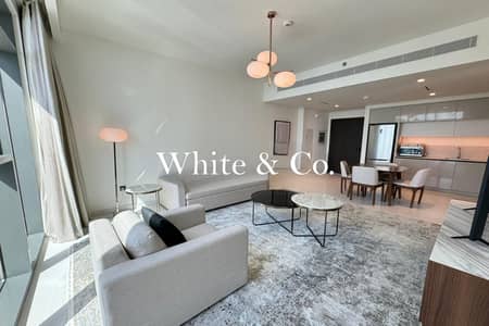 1 Bedroom Apartment for Rent in Dubai Harbour, Dubai - High Floor | Fully Furnished | Palm View