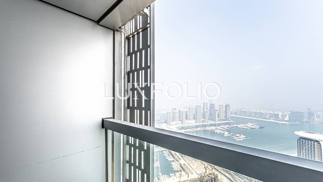 High Floor | 4Bed+ Maid | Stunning Sea Palm Views !
