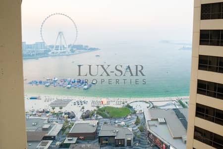 3 Bedroom Flat for Rent in Jumeirah Beach Residence (JBR), Dubai - JBR-Marina| Sea and Al Ain View | Ready to Move In