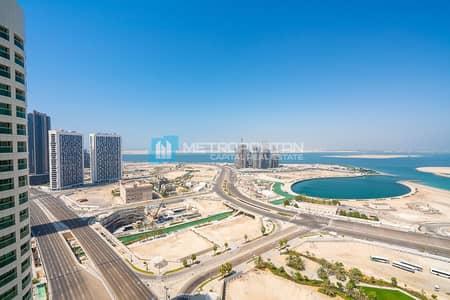1 Bedroom Flat for Sale in Al Reem Island, Abu Dhabi - Full Sea View | 1BR W/ Maids | Full Facilities