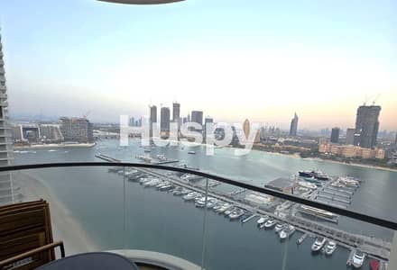 2 Bedroom Apartment for Rent in Dubai Harbour, Dubai - Marina View | Furnished | Chiller Free