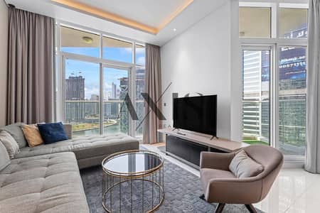 1 Bedroom Apartment for Rent in Business Bay, Dubai - Burj view | Canal view | Pool view | High Floor