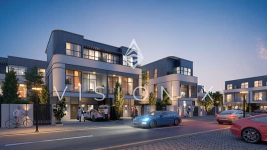 3 Bedroom Townhouse for Sale in Dubailand, Dubai - CGI-Night copy. jpg