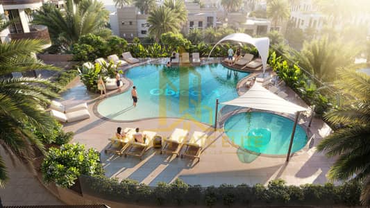 شقة 2 غرفة نوم للبيع في الفرجان، دبي - V1STARA_Pool. jpg