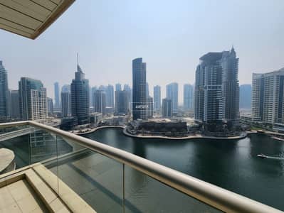 2 Bedroom Apartment for Rent in Dubai Marina, Dubai - Stunning View | Chiller Free | Unfurnished