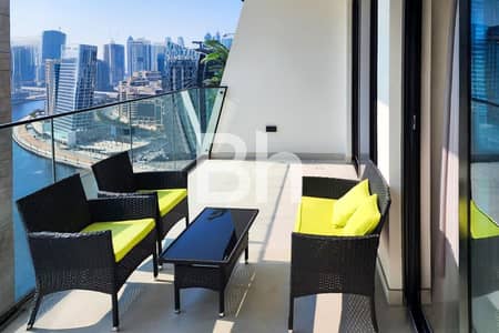 1 Bedroom Flat for Rent in Business Bay, Dubai - Luxurious Furnishing | Canal View | Smart Home