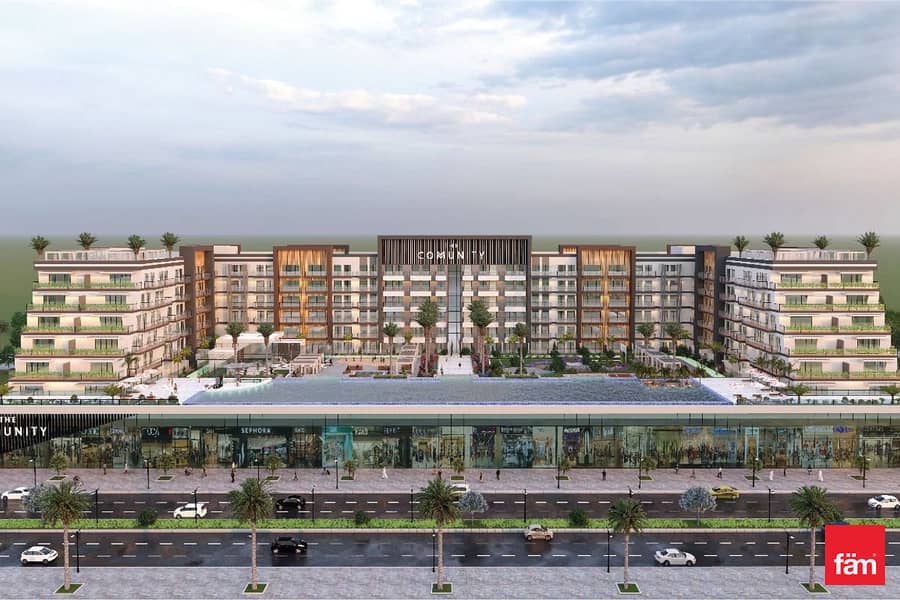 位于汽车城，社区住宅群 1 卧室的公寓 990000 AED - 12883203