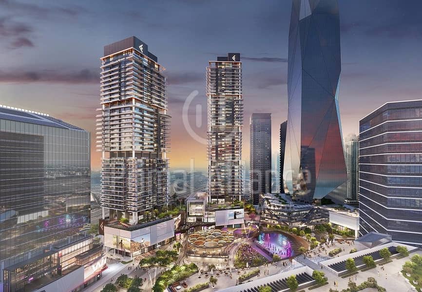 شقة في البرج الجنوبي،ميرسر هاوس،أبتاون دبي،أبراج بحيرات الجميرا 2 غرف 4244276 درهم - 12883601