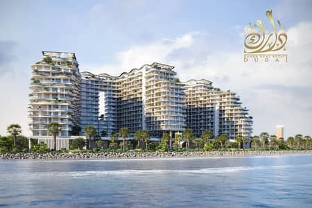 فلیٹ 2 غرفة نوم للبيع في جزيرة المرجان، رأس الخيمة - Waterfront Daytime View. jpg