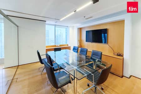 Office for Rent in Jumeirah Lake Towers (JLT), Dubai - Furnished | High Floor | Partitioned | Vacant