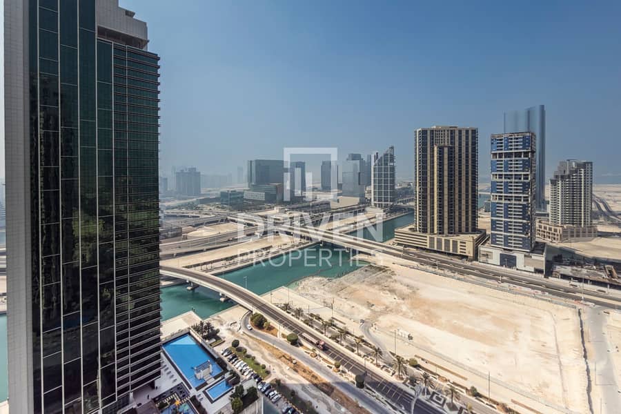 Spacious Apt. with Huge Balcony | Partial Sea View