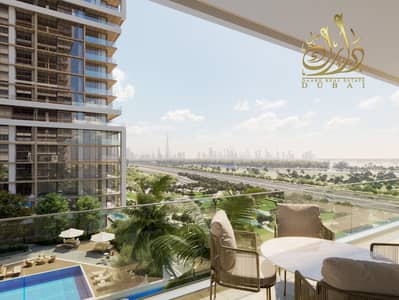 فلیٹ 1 غرفة نوم للبيع في شوبا هارتلاند، دبي - Balcony. jpg