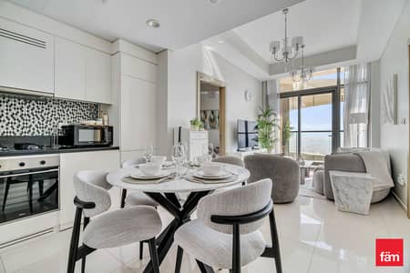2 Bedroom Apartment for Rent in Business Bay, Dubai - High Floor | Sea and Burj Al Arab View | Vacant
