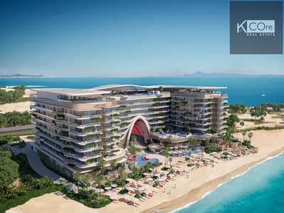 Studio for Sale in Al Marjan Island, Ras Al Khaimah - ALMAL01_AlmalHotel_CGI01_Aerial_09. jpg