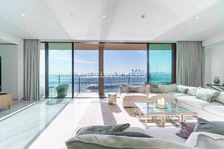 3 Bedroom Flat for Rent in Palm Jumeirah, Dubai - Luxury Furnishing | High Floor | Dual Views