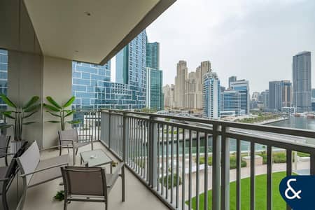 2 Bedroom Apartment for Rent in Dubai Marina, Dubai - Sea and Marina View | Furnished | Emaar