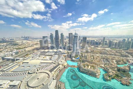 2 Bedroom Apartment for Rent in Downtown Dubai, Dubai - Spacious and Full Fountain View | High Floor