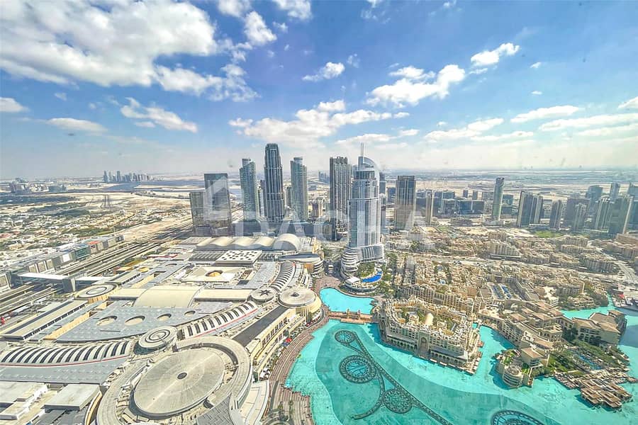 位于迪拜市中心，哈利法塔 2 卧室的公寓 350000 AED - 12889138