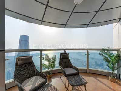 4 Bedroom Penthouse for Rent in Dubai Marina, Dubai - TRIPLE SUITE PENTHOUSE | Furnished | Marina and Sea View