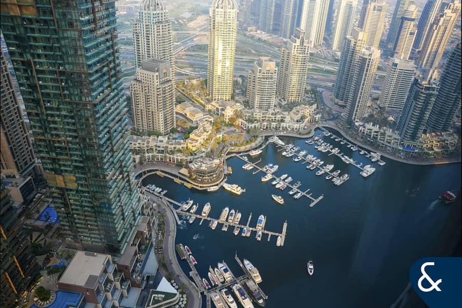 High Floor | 3 Bedroom | Full Marina View