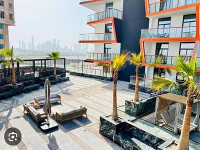 3 Bedroom Flat for Rent in Al Jaddaf, Dubai - pool 2 binghatti avenue. jpg