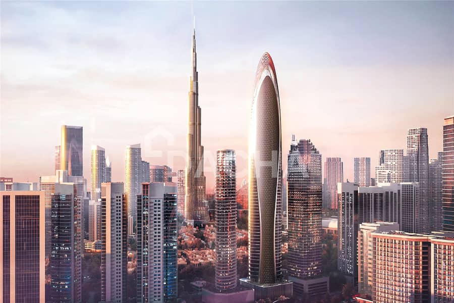 位于迪拜市中心，宾哈蒂梅赛德斯奔驰广场 3 卧室的公寓 19990000 AED - 12891097