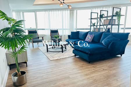 4 Bedroom Apartment for Rent in Dubai Marina, Dubai - Upgraded | Skyline Views | Close To Metro