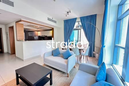 2 Bedroom Apartment for Rent in Downtown Dubai, Dubai - Large Layout | Furnished | Boulevard View