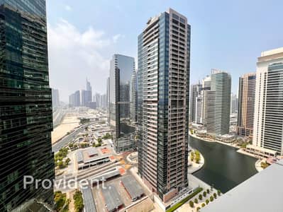 1 Bedroom Apartment for Rent in Jumeirah Lake Towers (JLT), Dubai - Lake View | Bright Unit | Fully Furnished