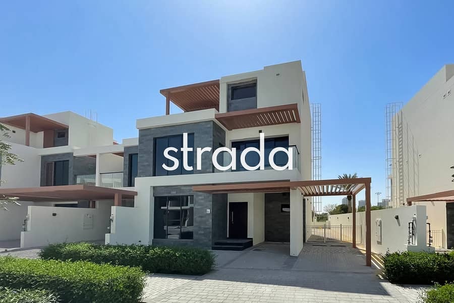 位于达马克山庄，银色温泉别墅区 5 卧室的联排别墅 7417000 AED - 12892193