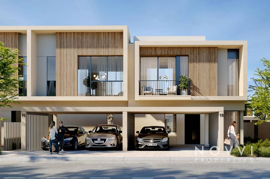 位于山谷小区，奥拉尼亚社区 4 卧室的别墅 3700000 AED - 12892446
